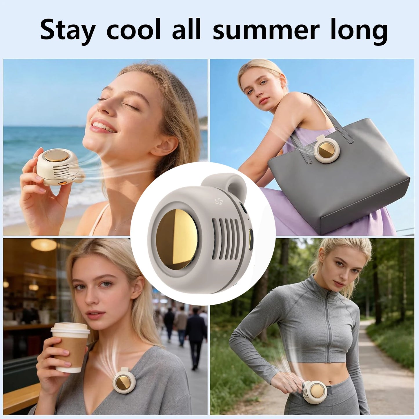 BreezeClip™ Portable Cooling Fan